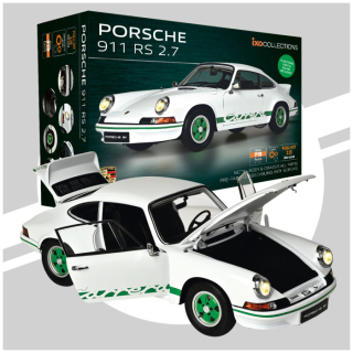 Porsche 911 RS 2.7 white/green 1:8 Ixo Models 