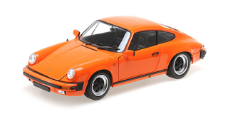 Porsche 911 Carrera Coupe 3.2 Cabriolet 1983 orange 1:18 Minichamps 