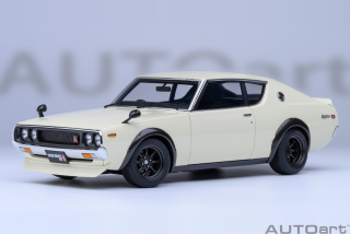 Nissan Skyline 2000 GT-R 1973 Tuned Version white 1:18 AUTOart