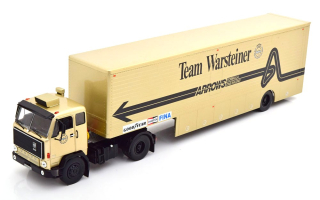 Volvo F89 Team Warsteiner Arrows Race Transport 1:43 Ixo Models