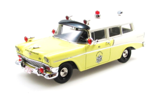Chevrolet 210 Handyman Police 1956 yellow/white/black 1:43 Esval Models