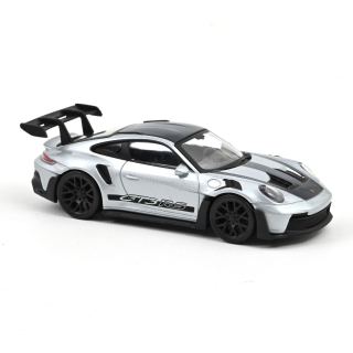 Porsche 911 GT3 RS 2022 silver/black 1:43 Norev