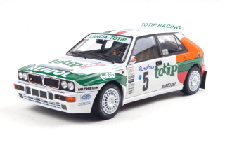 Lancia Delta HF Integrale #5 Aghini/Farnocchia Rallye Monte Carlo 1993 1:18 Solido