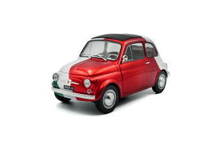 Fiat 500 Tribute To Italia 1965 red/white 1:18 Solido