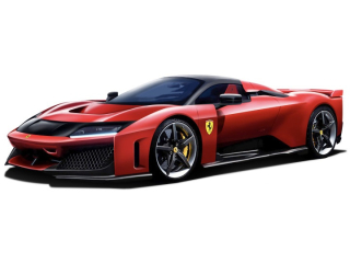 Ferrari F80 Signature Series red/silver wheels 1:18 Bburago
