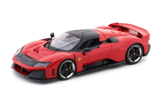 Ferrari F80 2024 red/silver wheels 1:24 Bburago