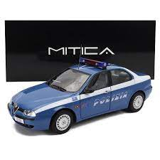 Alfa Romeo 156 2.0 Twin Spark Polizia Stradale 1997 blue/white 1:18 Mitica