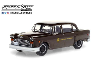 Checker Taxicab Parcel Delivery (UPS) Canada 1975 1:43 Greenlight