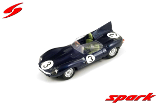 Jaguar D #3 Bueb/Flockhart Winner 24H Le Mans 1957 1:43 Spark