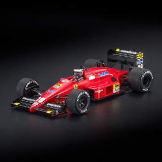 Ferrari F1 87 #28 G.Berger Winner Japan GP 1987 with Pilot Figure 1:18 GP Replicas