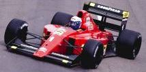 Ferrari F1 641/2 #1 A.Prost Winner France GP 1990 with Pilot Figure 1:18 GP Replicas