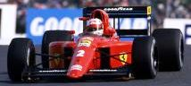 Ferrari F1 641/2 #2 N.Mansell Winner Portugal GP 1990 with Pilot Figure 1:18 GP Replicas