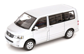 Volkswagen T5 Multivan 2003 silver 1:18 Norev
