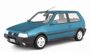 Fiat Uno Turbo i.e. 1.4 1990 blue metallic 1:18 Laudoracing Model