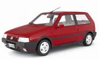 Fiat Uno Turbo i.e. 1.4 1990 red 1:18 Laudoracing Model