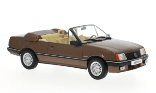 Opel Ascona Cabriolet 1985 dark brown 1:24 WhiteBox
