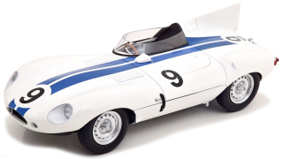 Jaguar D-Type #9 Walters/Spear 24h LeMans 1955 1:18 CMR