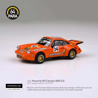 Porsche 911 Carrera RSR 3.0 1975 Jaegermeister 1:64 Para64