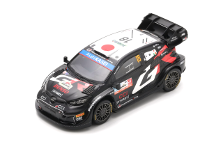 Toyota GR Yaris Rally1 Hybrid Toyota GAZOO Racing WRT #18 Katsuta/Johnston 4th Rally Japan 2024 1:43 Spark