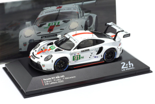 Porsche 911 RSR #91 Winner LMGTE Pro 24h LeMans 2022 1:43 Ixo Models