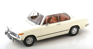 BMW 1802 1-Series Facelift 1971 white 1:18 KK Scale