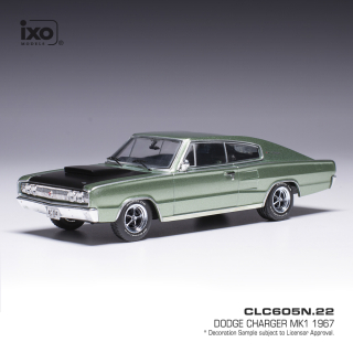 Dodge Charger 1967 light green 1:43 Ixo Models