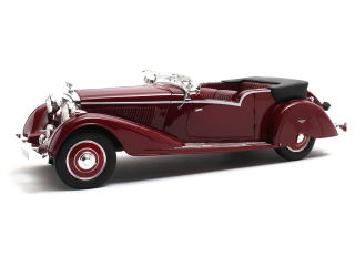 Bentley 4.25L Vandem Plas Tourer Cabriolet Open 1938 maroon/black 1:18 Cult Scale Models