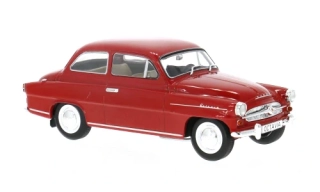 Škoda Octavia Super 1959 red 1:24 WhiteBox