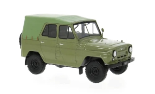 UAZ 469 1975 green 1:24 WhiteBox