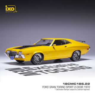 Ford Gran Torino Sport 1972 yellow 1:18 Ixo Models