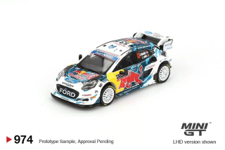 Ford Puma Rally1 #13 M-Sport Ford WRT 2024 Rally Monte Carlo 1:64 Mini GT