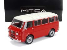 Alfa Romeo F-12 Minibus 1-Series 1967 red/ivory 1:18 Mitica