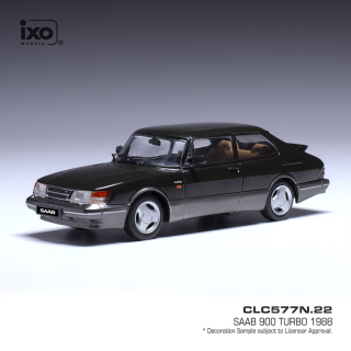 Saab 900 Turbo 1988 black 1:43 Ixo Models