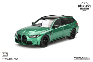 BMW M3 Touring G81 2023 Isle of Man green metallic 1:18 TSM Model