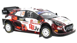 Ford Puma Rally1 #22 Sesks/Francis Rally WM Rallye Polen 2024 1:18 Ixo Models