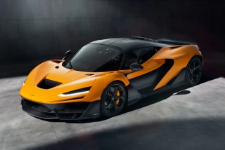 McLaren W1 Orange 1:18 Amalgam