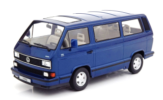 Volkswagen T3 Multivan 1992 blue 1:18 KK Scale