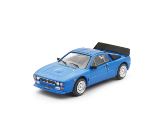 Lancia 037 Rally Stradale Prototipo 1982 blue 1:64 Laudoracing Model