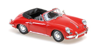 Porsche 356 C Cabriolet 1965 red 1:43 Minichamps