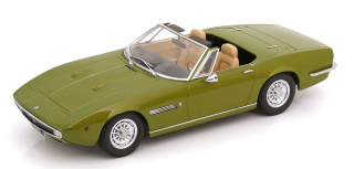 Maserati Ghibli Spyder 1970 light green metallic with Alloy Rims 1:18 KK Scale