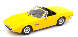 Maserati Ghibli Spyder 1970 yellow with Spoke Rims 1:18 KK Scale
