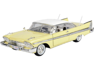 Plymouth Fury Coupe 1958 yellow 1:18 Motor Max