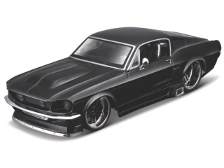 Ford USA Mustang GT Coupe Custom 1967 "KIT" black 1:24 Maisto