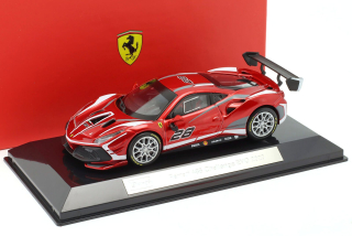 Ferrari 488 Challenge EVO #28 2020 red 1:43 Bburago