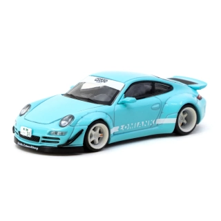 Porsche RWB 997 Lomianki blue 1:64 Tarmac