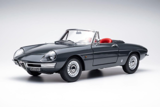 Alfa Romeo 1600 Duetto Spider 1966 grigio graphite AR705 1:18 Touring Modelcars