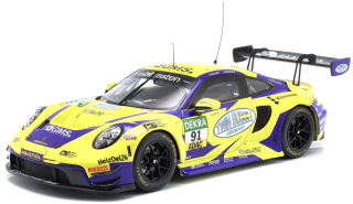Porsche 911 992 GT3 R Team JOOS by RACEmotion #91 Gehrsitz/Mulller ADAC GT Masters 2023 1:18 Ixo Models