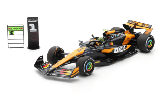 McLaren MCL38 #4 L.Norris Winner Abu Dhabi GP 2024 1:12 Spark