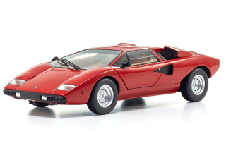 Lamborghini Countach LP400 1974 red 1:18 Kyosho