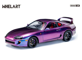Toyota Supra A80 RHD midnight purple 1:18 Whelart
